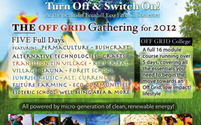 Tickets for Sunrise Offgrid 2012 a good xmas present :)